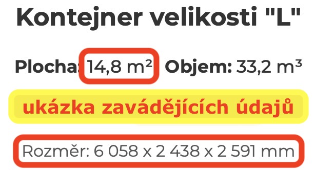 Velikost a rozměry kontejnerů a skladovacích boxů: na co si dát pozor při pronájmu